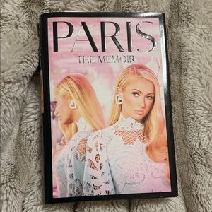 Paris Hilton Pink and White Memoir Book